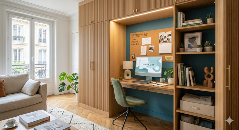 Le bureau à domicile 2.0 : Aménager un espace de télétravail qui ne ressemble pas à un bureau classique