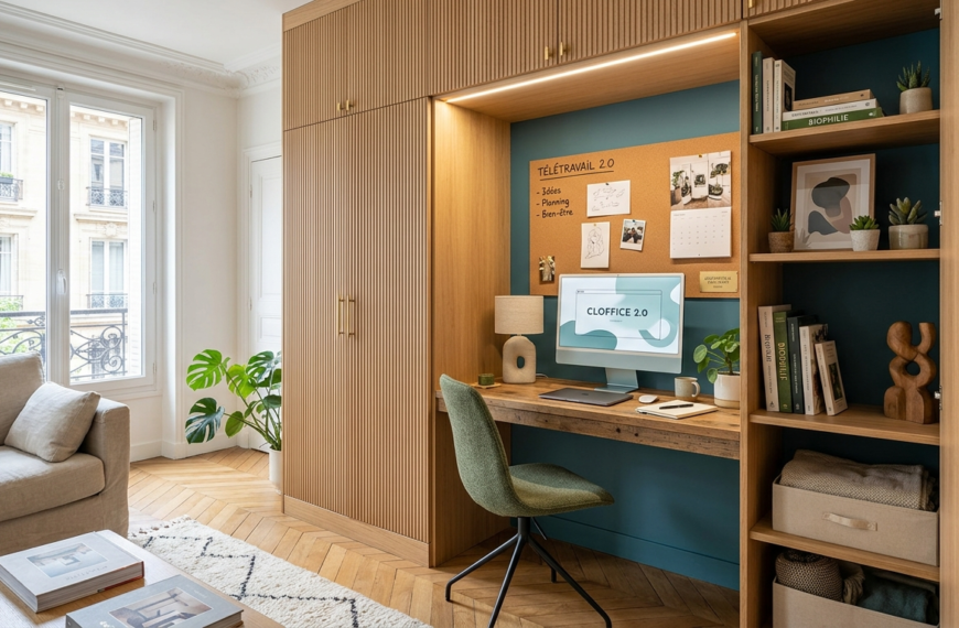 Le bureau à domicile 2.0 : Aménager un espace de télétravail qui ne ressemble pas à un bureau classique