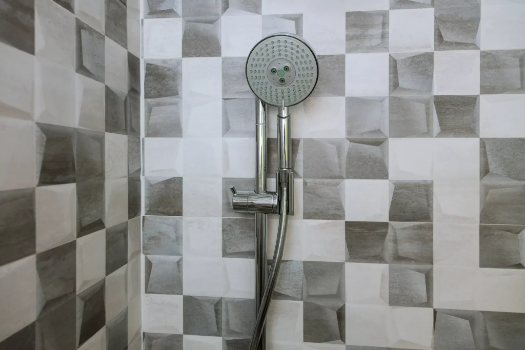 vitre douche calcaire