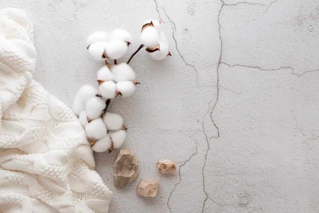 plaid en coton