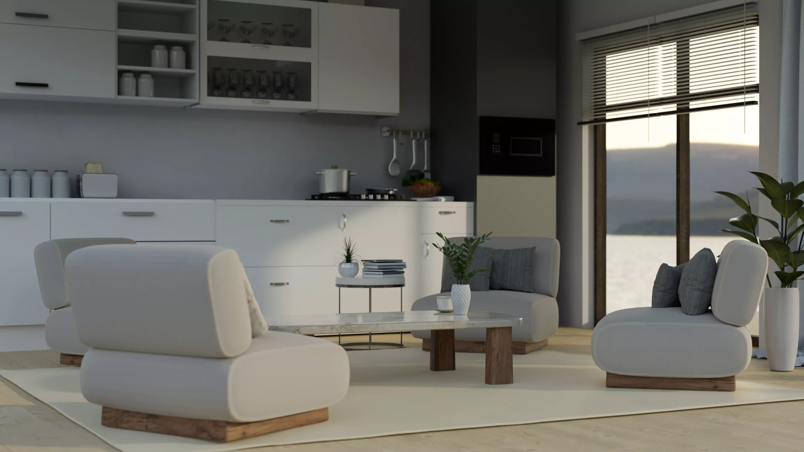 meubles modernes pour salon